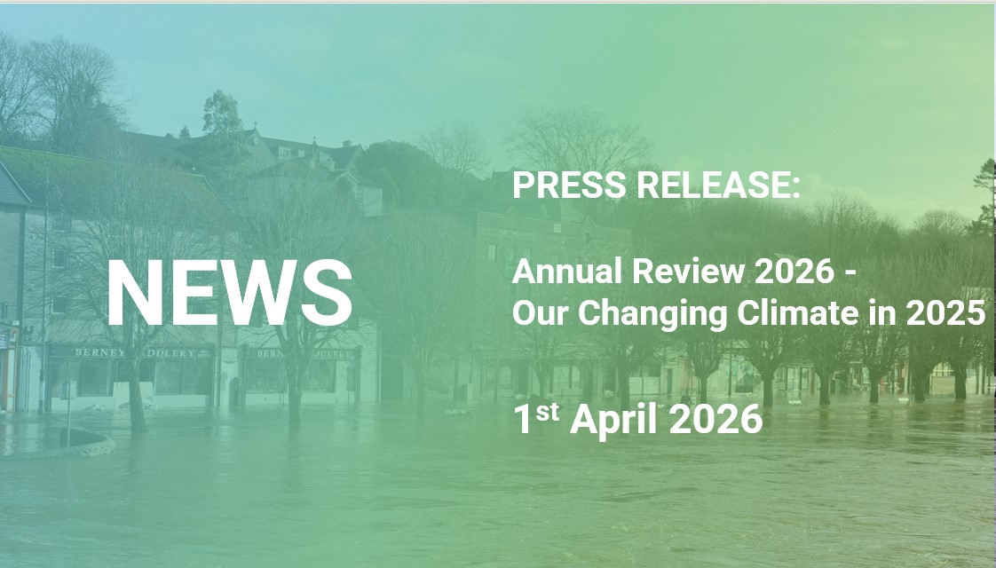 PRESS RELEASE: Annual Review 2026 - Our Changing Climate in 2025